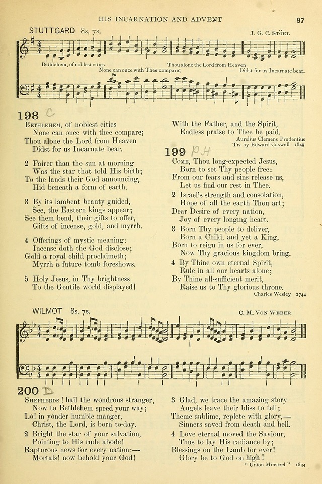 The Church Hymnary: a collection of hymns and tunes for public worship page 97