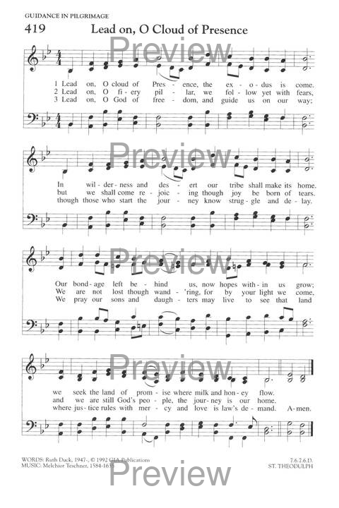 The Covenant Hymnal: a worshipbook page 445