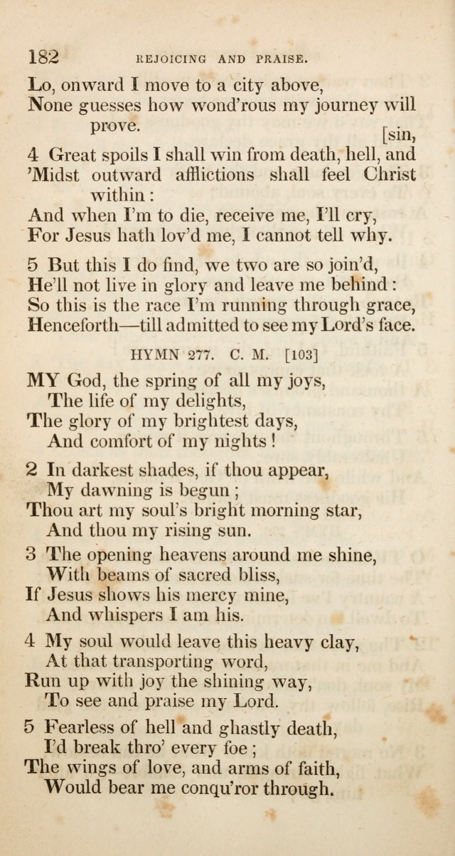 A Collection of Hymns, for the use of the Wesleyan Methodist Connection of America. page 185