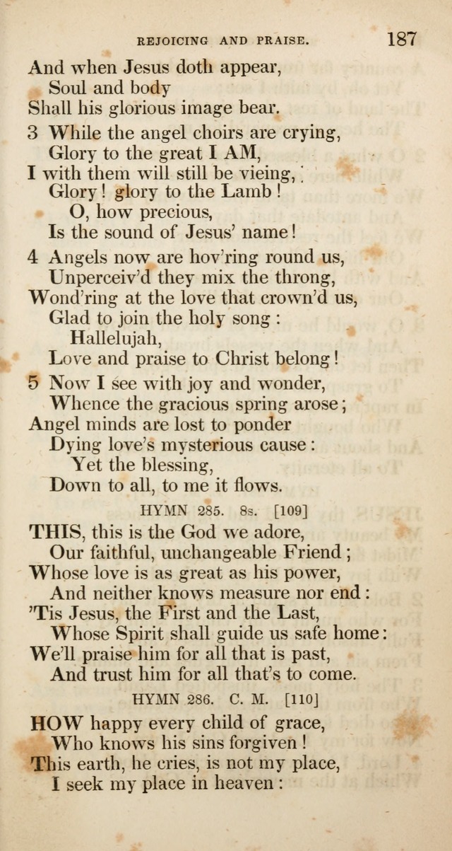 A Collection of Hymns, for the use of the Wesleyan Methodist Connection of America. page 190