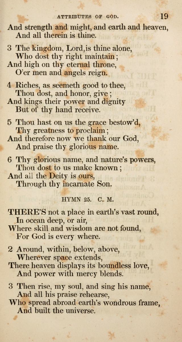 A Collection of Hymns, for the use of the Wesleyan Methodist Connection of America. page 22