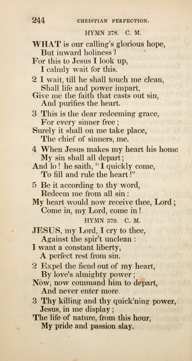 A Collection of Hymns, for the use of the Wesleyan Methodist Connection of America. page 247