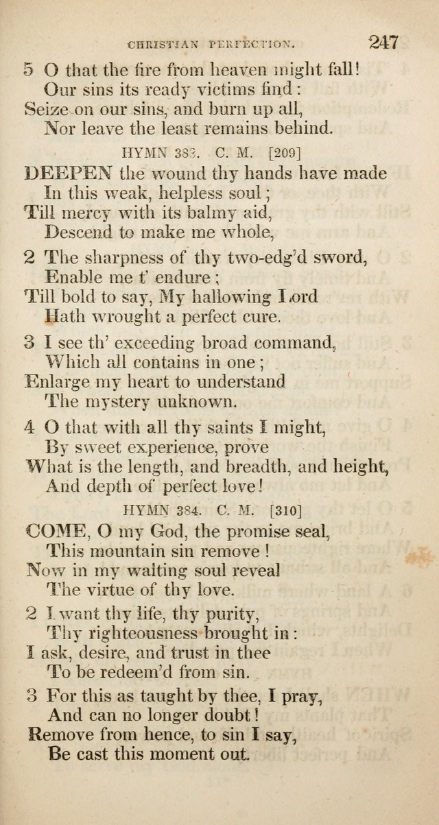 A Collection of Hymns, for the use of the Wesleyan Methodist Connection of America. page 250