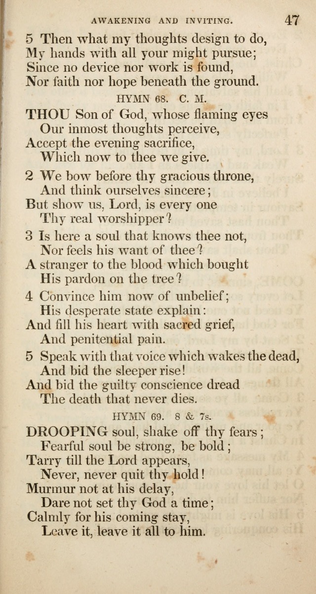 A Collection of Hymns, for the use of the Wesleyan Methodist Connection of America. page 50