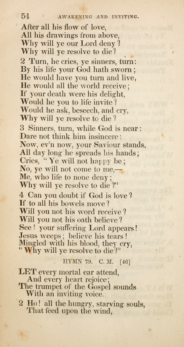 A Collection of Hymns, for the use of the Wesleyan Methodist Connection of America. page 57