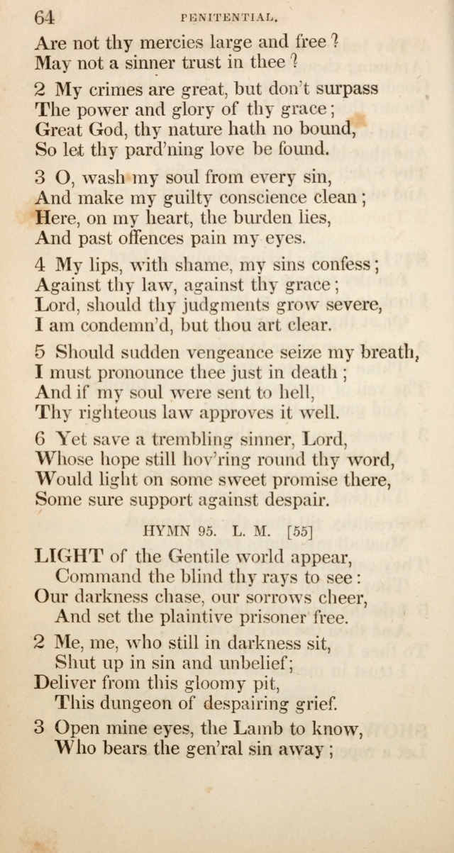 A Collection of Hymns, for the use of the Wesleyan Methodist Connection of America. page 67