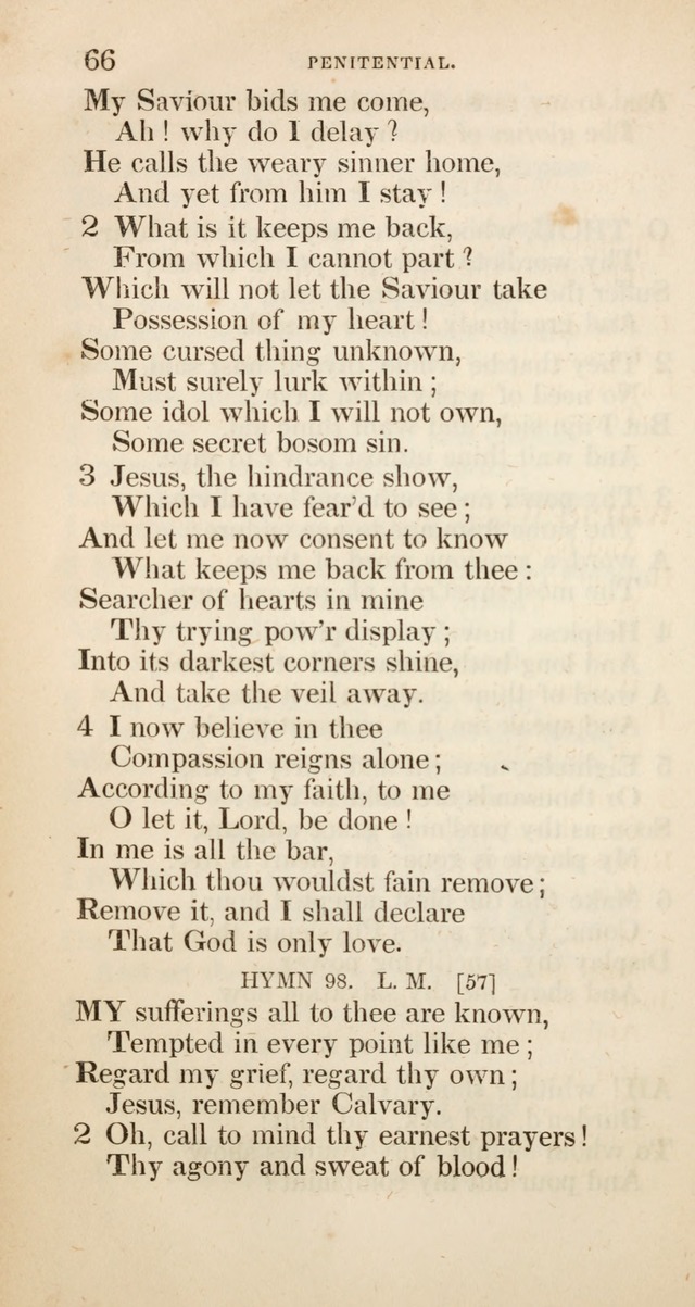 A Collection of Hymns, for the use of the Wesleyan Methodist Connection of America. page 69