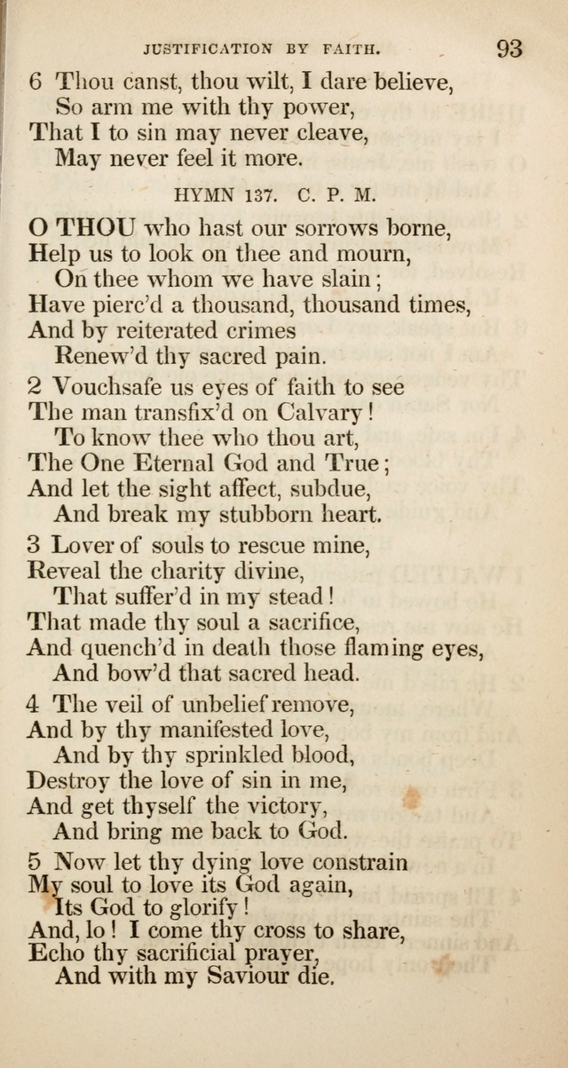 A Collection of Hymns, for the use of the Wesleyan Methodist Connection of America. page 96