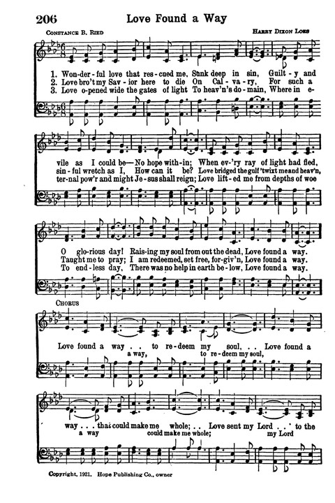 Choice Hymns of the Faith page 192