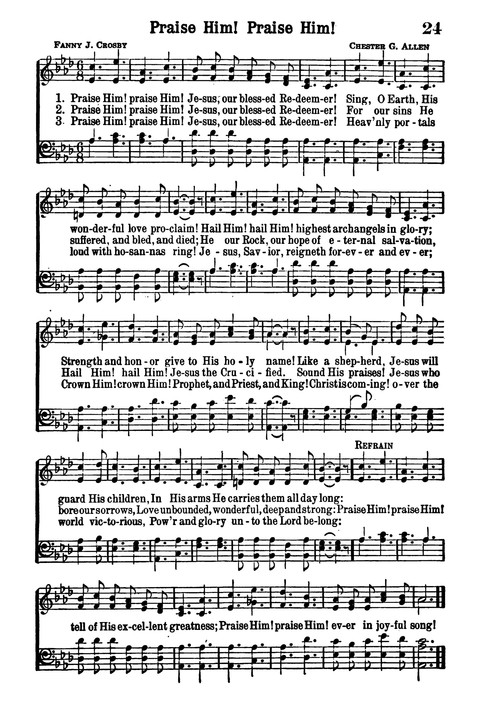 Choice Hymns of the Faith page 21