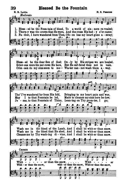 Choice Hymns of the Faith page 34