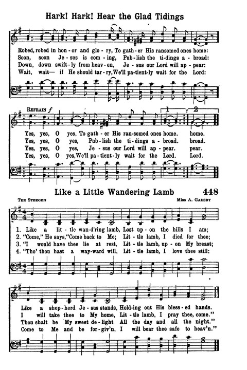 Choice Hymns of the Faith page 387