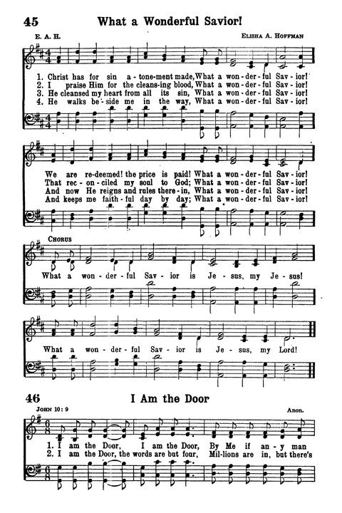 Choice Hymns of the Faith page 40