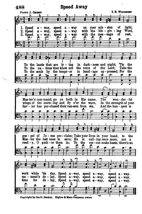 Choice Hymns of the Faith page 418