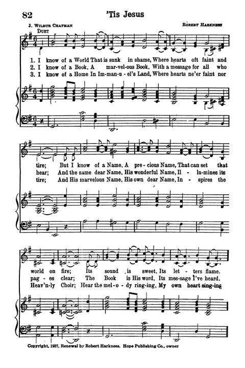 Choice Hymns of the Faith page 72