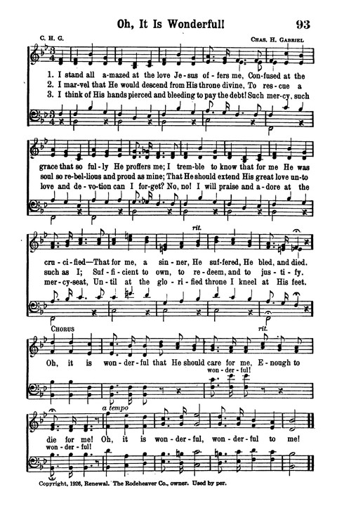 Choice Hymns of the Faith page 83