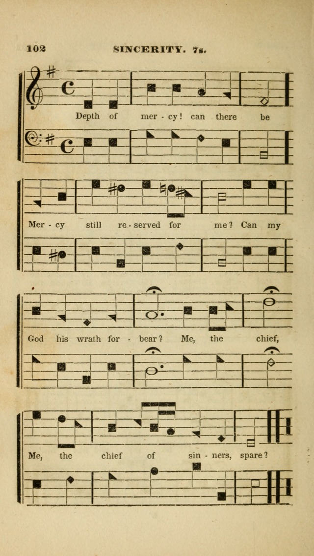 The Christian Lyre: adapted for use in families, prayer meetings, and revivals of religion page 102