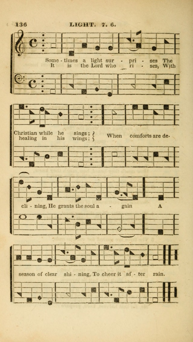 The Christian Lyre: adapted for use in families, prayer meetings, and revivals of religion page 136