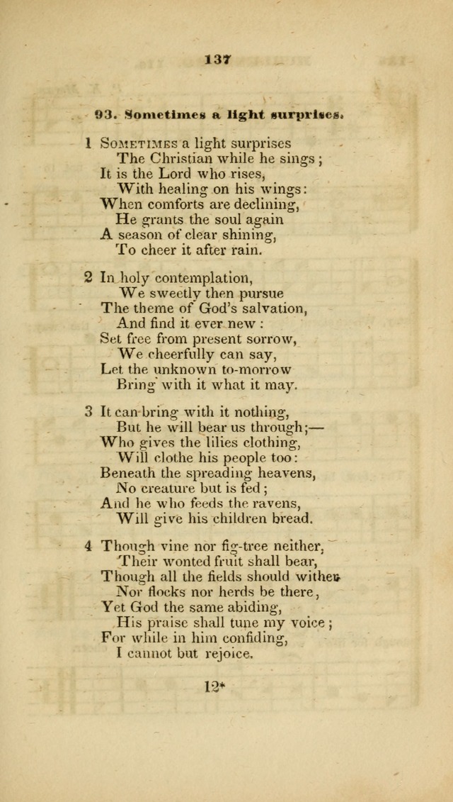 The Christian Lyre: adapted for use in families, prayer meetings, and revivals of religion page 137