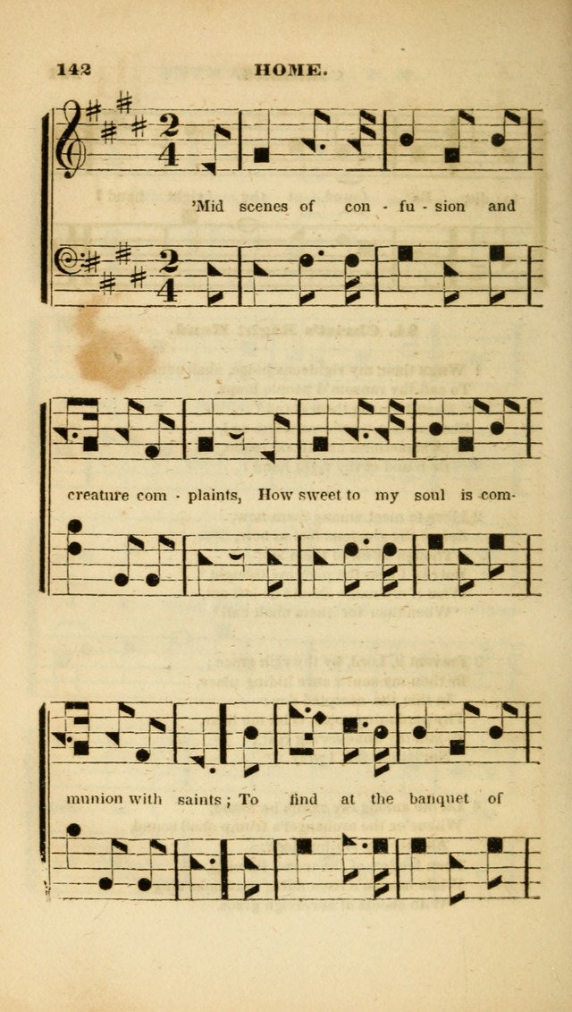 The Christian Lyre: adapted for use in families, prayer meetings, and revivals of religion page 142