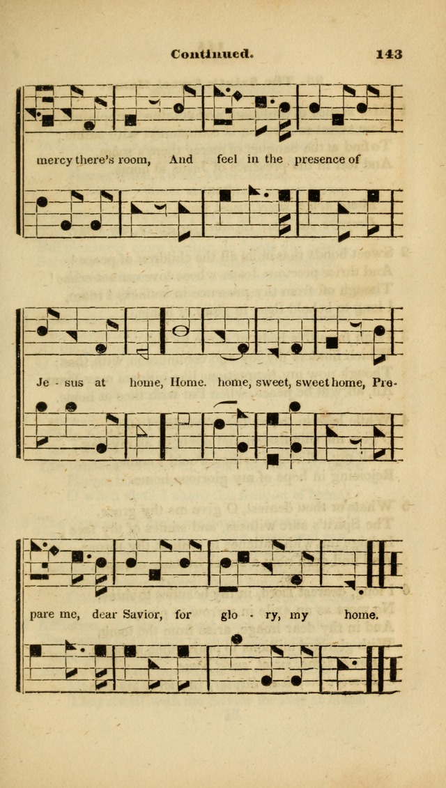 The Christian Lyre: adapted for use in families, prayer meetings, and revivals of religion page 143