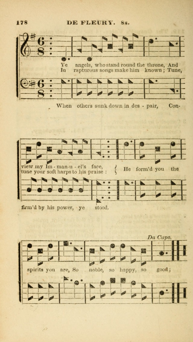 The Christian Lyre: adapted for use in families, prayer meetings, and revivals of religion page 178