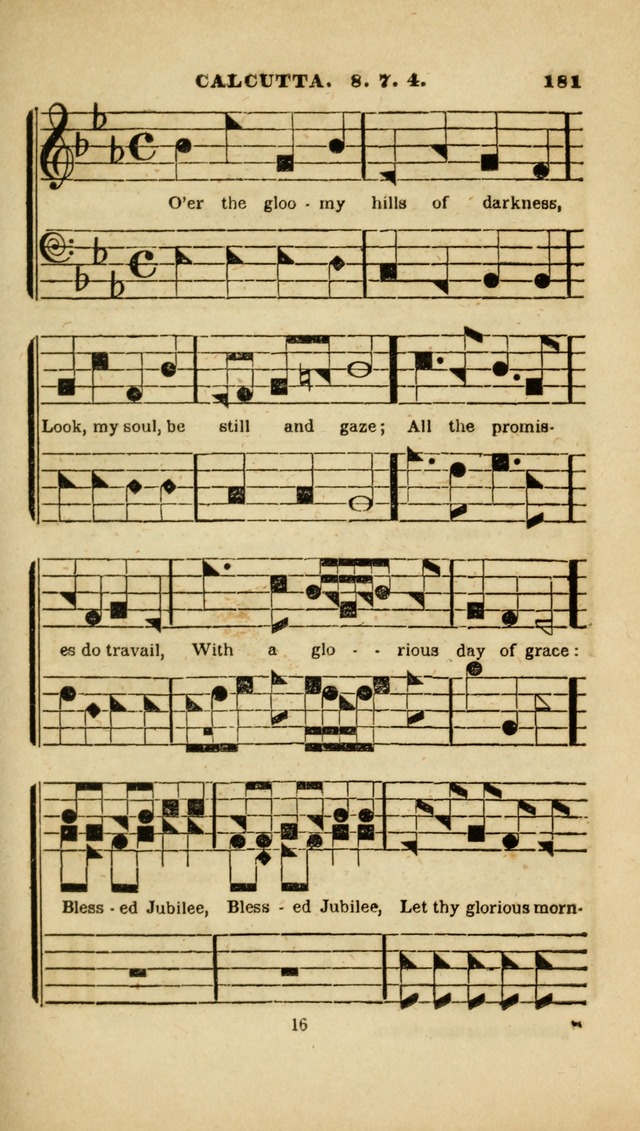 The Christian Lyre: adapted for use in families, prayer meetings, and revivals of religion page 181