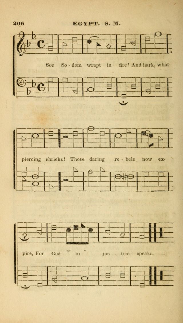 The Christian Lyre: adapted for use in families, prayer meetings, and revivals of religion page 206