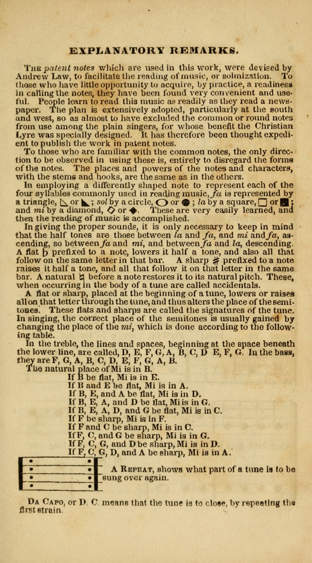 The Christian Lyre: adapted for use in families, prayer meetings, and revivals of religion page 3