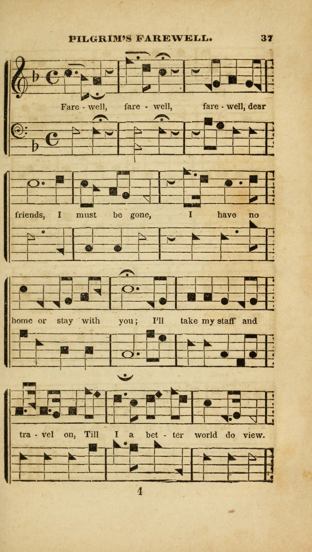 The Christian Lyre: adapted for use in families, prayer meetings, and revivals of religion page 37