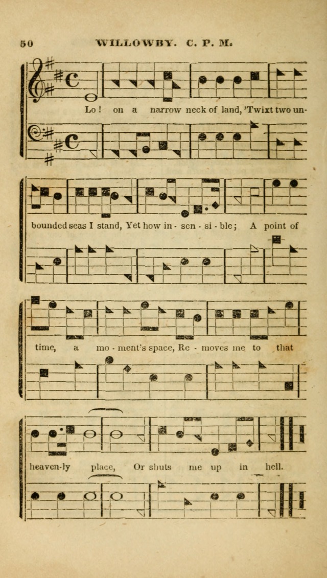 The Christian Lyre: adapted for use in families, prayer meetings, and revivals of religion page 50