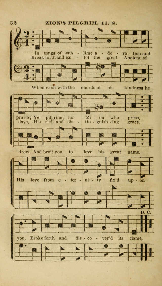 The Christian Lyre: adapted for use in families, prayer meetings, and revivals of religion page 52