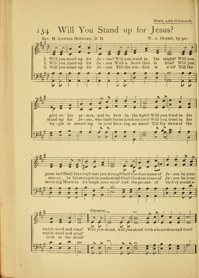 Christian Life Songs: for Sunday school, praise and prayer meeting, congregational singing, Christian Endeavor meetings, special meetings, choir & home page 104