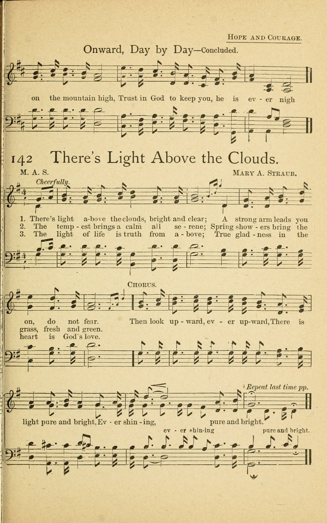 Christian Life Songs: for Sunday school, praise and prayer meeting, congregational singing, Christian Endeavor meetings, special meetings, choir & home page 111