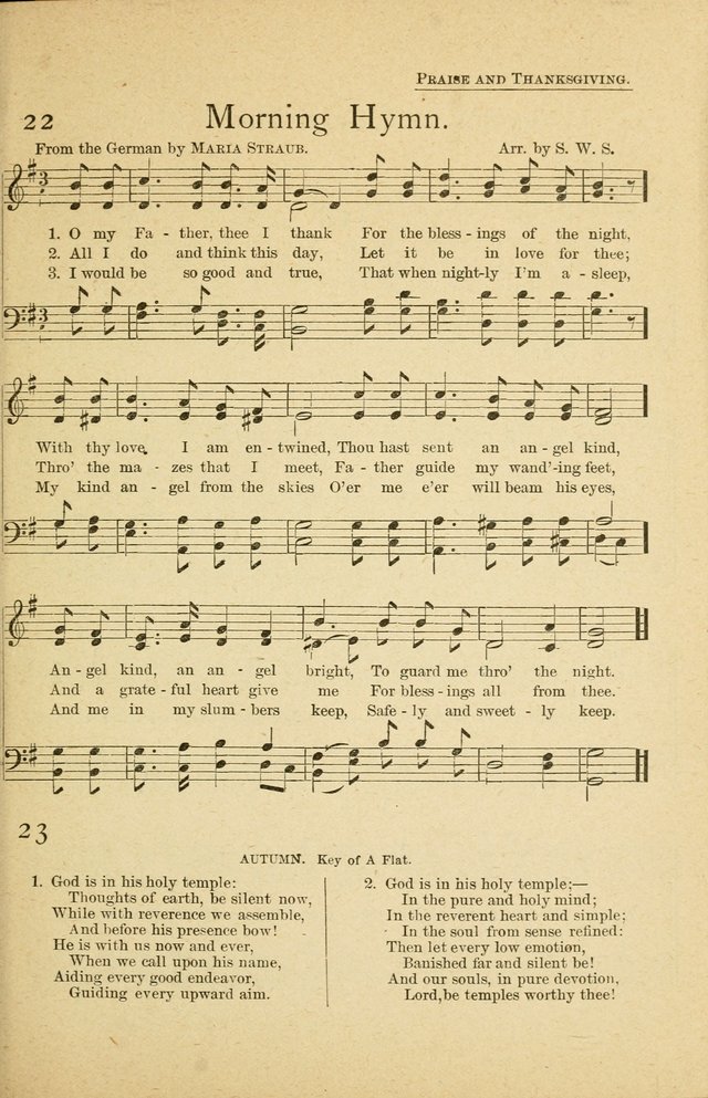 Christian Life Songs: for Sunday school, praise and prayer meeting, congregational singing, Christian Endeavor meetings, special meetings, choir & home page 17