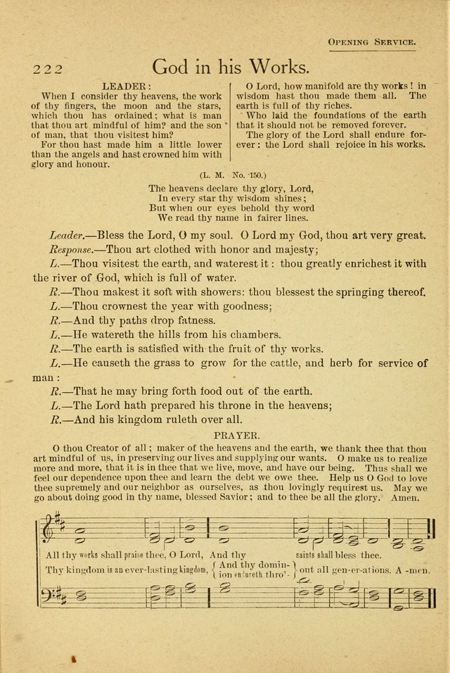 Christian Life Songs: for Sunday school, praise and prayer meeting, congregational singing, Christian Endeavor meetings, special meetings, choir & home page 176