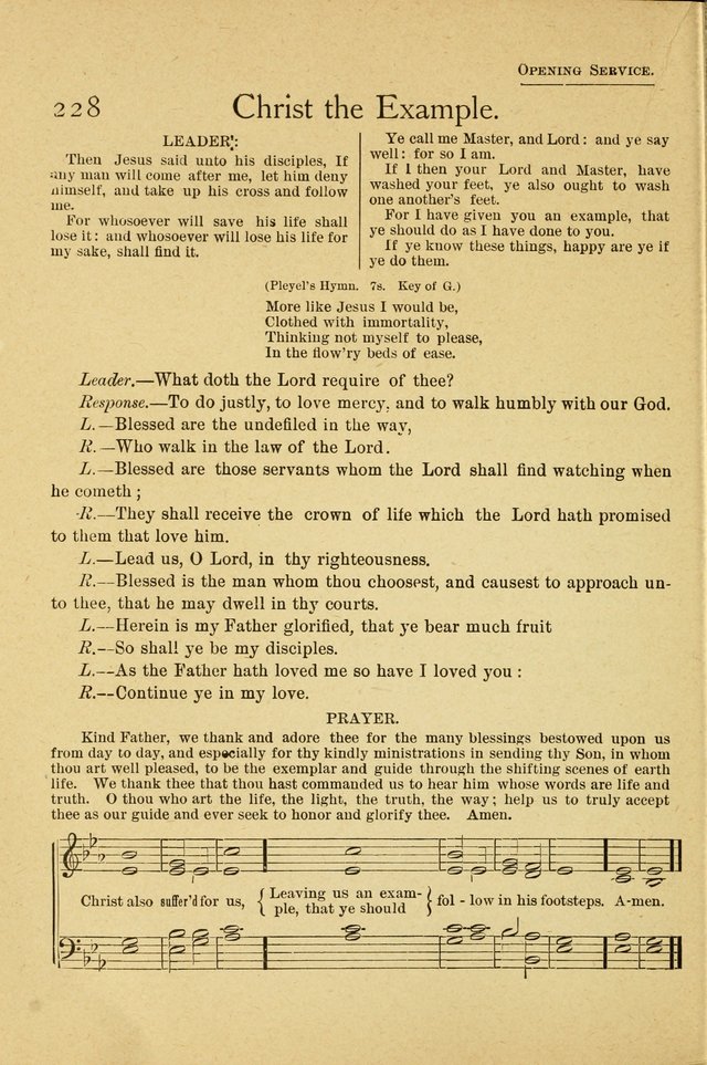 Christian Life Songs: for Sunday school, praise and prayer meeting, congregational singing, Christian Endeavor meetings, special meetings, choir & home page 182