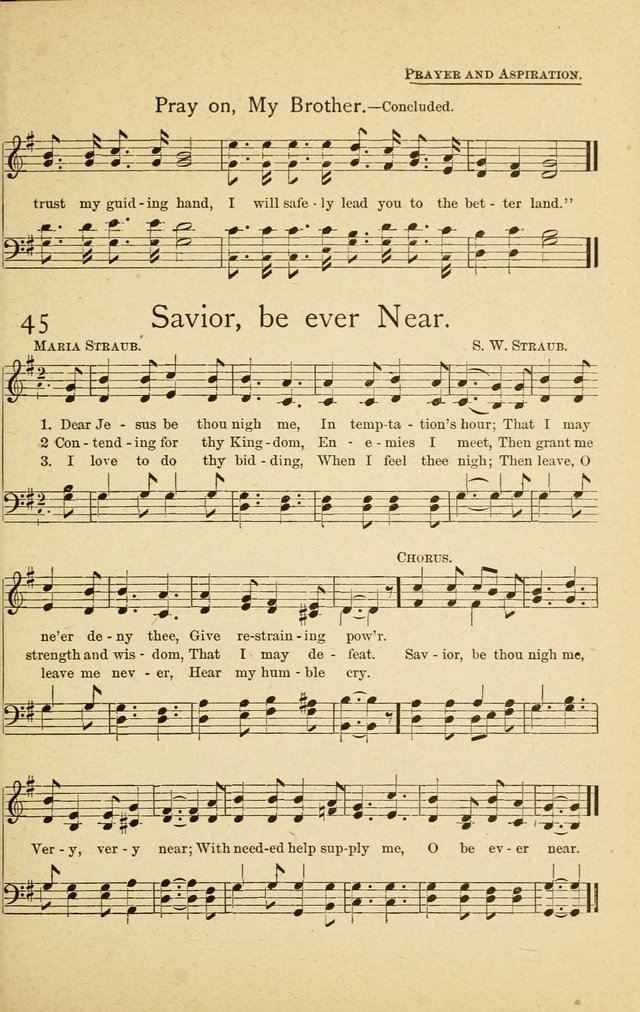 Christian Life Songs: for Sunday school, praise and prayer meeting, congregational singing, Christian Endeavor meetings, special meetings, choir & home page 35