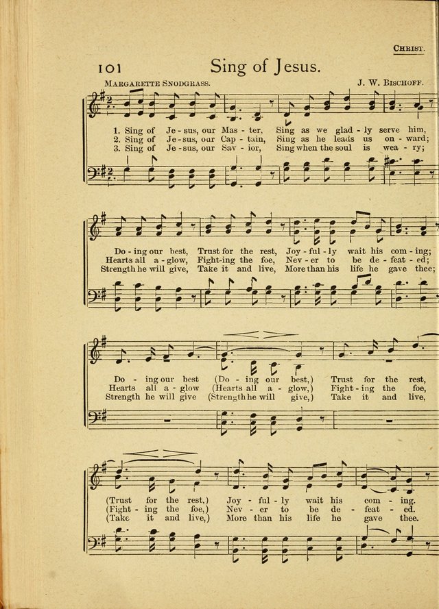 Christian Life Songs: for Sunday school, praise and prayer meeting, congregational singing, Christian Endeavor meetings, special meetings, choir & home page 74