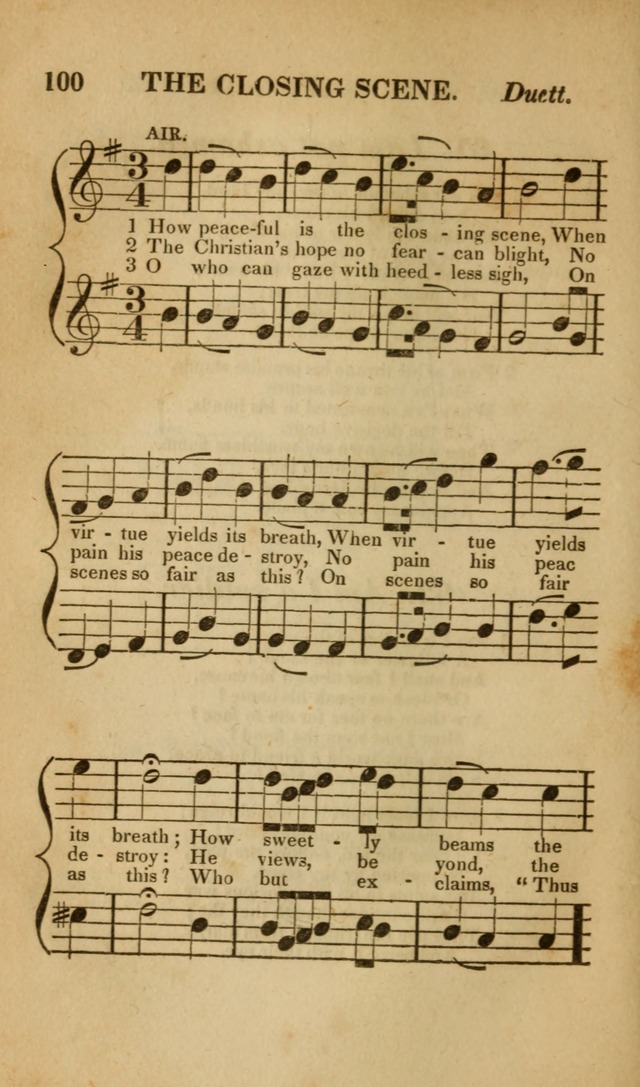 The Christian Lyre: Vol I (8th ed. rev.) page 100