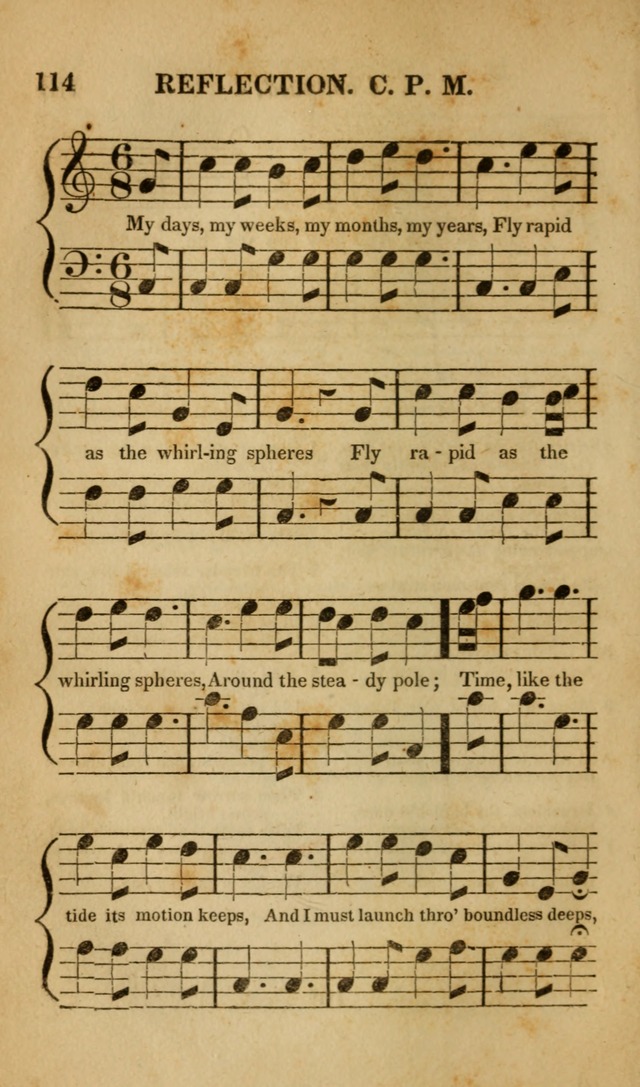 The Christian Lyre: Vol I (8th ed. rev.) page 114