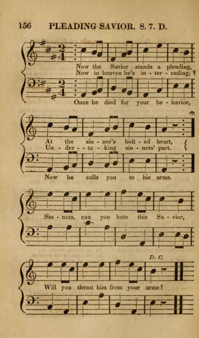 The Christian Lyre: Vol I (8th ed. rev.) page 156