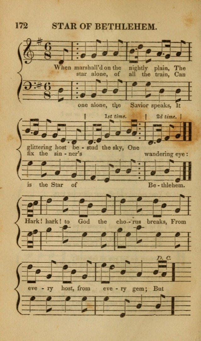 The Christian Lyre: Vol I (8th ed. rev.) page 172