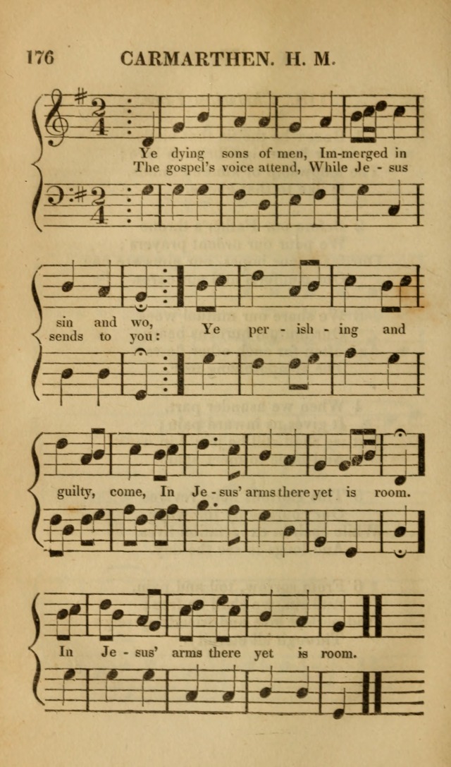 The Christian Lyre: Vol I (8th ed. rev.) page 176