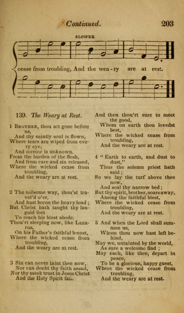 The Christian Lyre: Vol I (8th ed. rev.) page 203