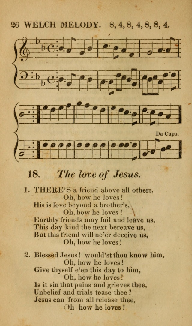 The Christian Lyre: Vol I (8th ed. rev.) page 26