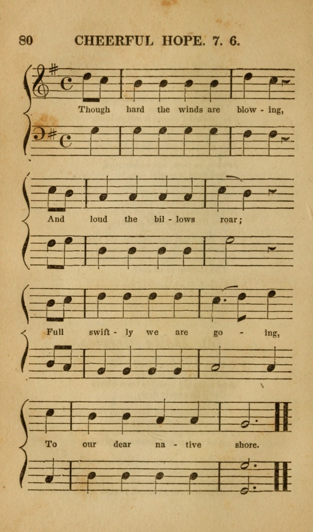 The Christian Lyre: Vol I (8th ed. rev.) page 80