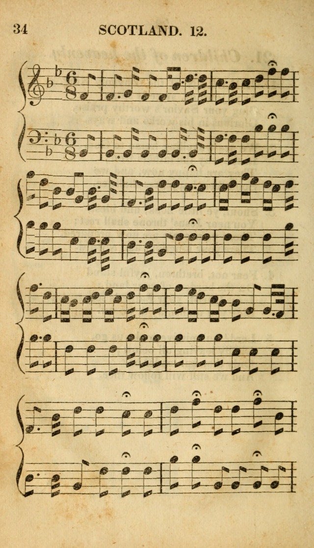 The Christian Lyre, Volume 1 page 34