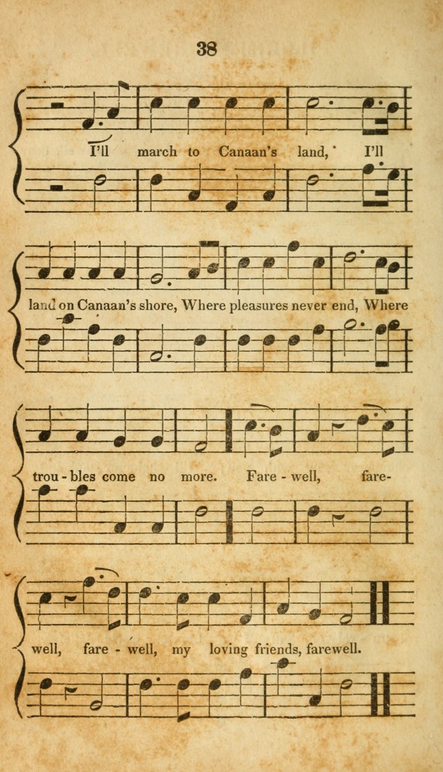 The Christian Lyre, Volume 1 page 38