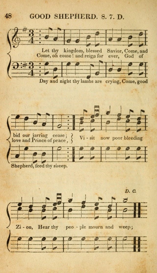 The Christian Lyre, Volume 1 page 50